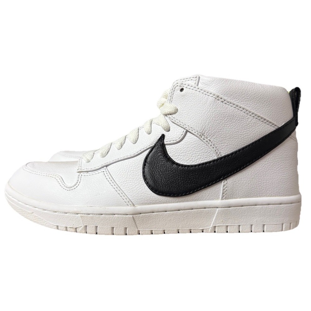 NikeLab Dunk LUX Chukka Riccardo Tisci White Black 910088-101 Men's Size 9